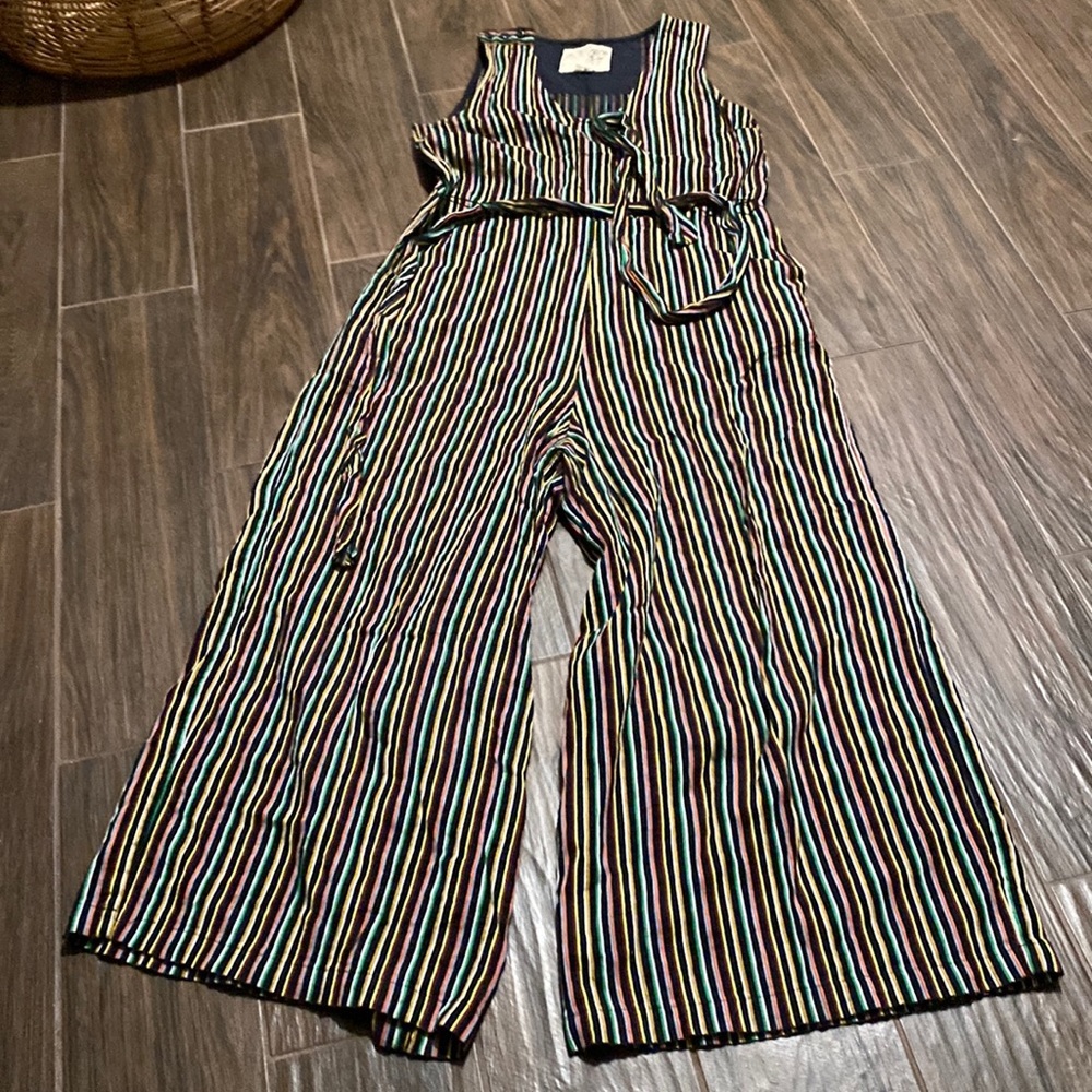 Ace and Jig color ful striped jumpsuit